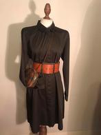 SEIDENSTICKER DRESS COTTON DARK GREEN, Verzenden, Maat 42/44 (L), Zo goed als nieuw, Onder de knie