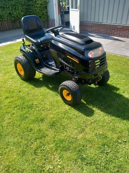 MTD Yardmachines 17,5pk Tuintrekker Automaat (als nieuw), Tuin en Terras, Zitmaaiers, Gebruikt, 90 tot 120 cm, Elektrische starter