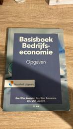 Olaf Leppink -Basisboek bedrijfseconomie -Opgaven - 11e druk, Ophalen, Zo goed als nieuw, Olaf Leppink; Wim Koetzier; Rien Brouwers
