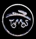 Tomos 2 speld klein, Verzamelen, Speldjes, Pins en Buttons, Verzenden, Nieuw, Transport, Speldje of Pin