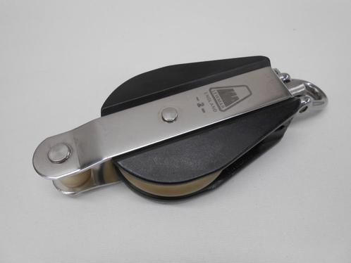 Lewmar Blok Katrol, Enkelschijfs Hondsvot Draaiwartel, 12 mm, Watersport en Boten, Accessoires en Onderhoud, Gebruikt, Lijn of Blok