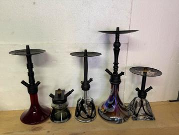 Te koop: partij waterpijpen/shisha’s + accessoires beschikbaar voor biedingen
