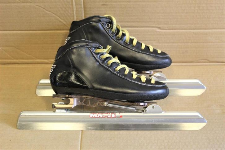 EVO - MAPLE KLAPSCHAATS MAAT 46-47, Sport en Fitness, Schaatsen, Nieuw, Noren, Maple, Klapschaats, Ophalen of Verzenden
