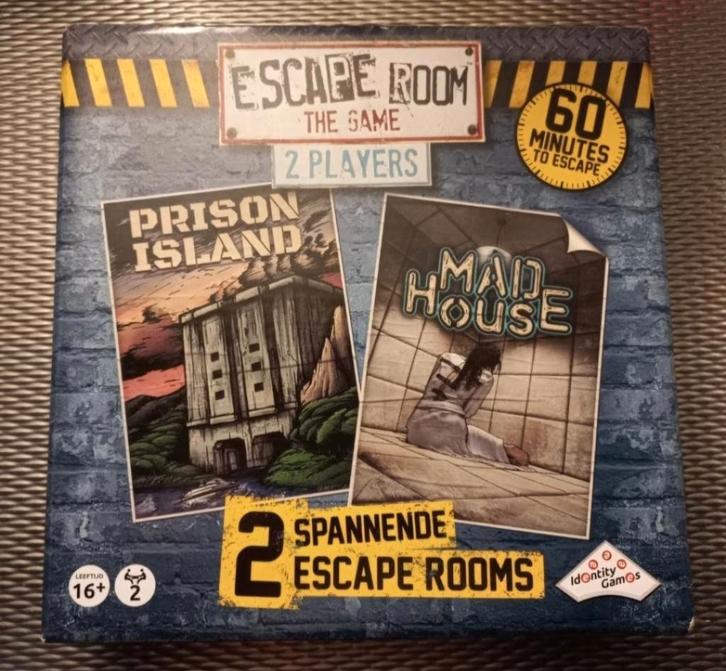 Escaperoom the game 2 spelers, Hobby en Vrije tijd, Gezelschapsspellen | Bordspellen, Zo goed als nieuw, Een of twee spelers, Ophalen of Verzenden