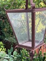 Rustieke Buiten Hanglamp voor Kaarsen, Ophalen, Gebruikt, Glas, 50 tot 75 cm