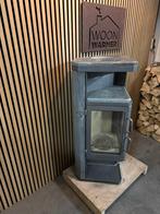 24128 Speksteenkachel hoekkachel Dan Scan, Ophalen, Gebruikt, Houtkachel, Vrijstaand