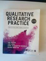 Studieboek Qualitative Research Practice, Boeken, Diverse auteurs, Ophalen of Verzenden, Alpha, WO