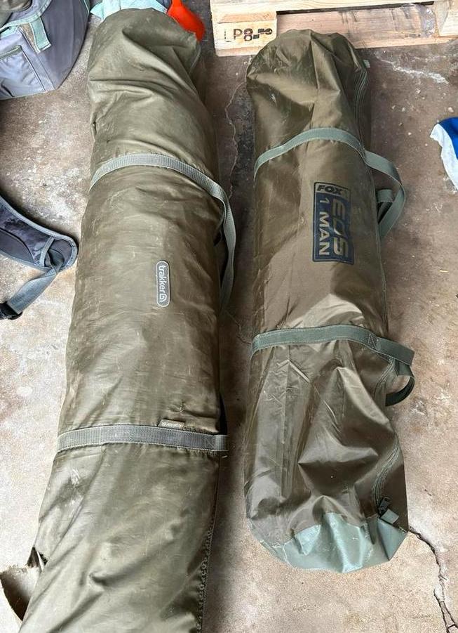 Fox Eos 1 persoons bivy + Trakker Bivy, Caravans en Kamperen, Tenten, tot en met 2, Zo goed als nieuw, Ophalen