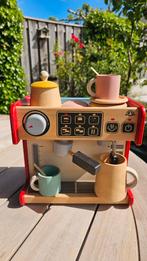 Houten speelgoed koffiezetapparaat wonderworld & raduga grez, Kinderen en Baby's, Speelgoed | Houten speelgoed, Ophalen, Zo goed als nieuw