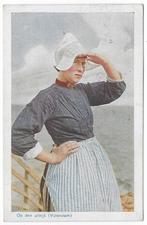 Volendam Oude Ansichtkaart Uit 1928  (B6653), Ophalen of Verzenden, 1920 tot 1940, Gelopen, Noord-Holland