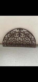 Smeedijzer Deurrooster, Tuin en Terras, Ophalen, Zo goed als nieuw, Gietijzer, Buiten