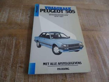 Peugeot 505 - Vraagbaak Werkplaatshandboek NL - 1979-1987 beschikbaar voor biedingen