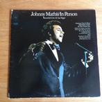 Johnny Mathis in Person LP, Cd's en Dvd's, Vinyl | Pop, Ophalen, 1960 tot 1980, Gebruikt, 12 inch