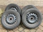 Winterbanden set op velgen maat 205/60/r16, Ophalen, Gebruikt
