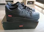 Nike Air Force 1  black supreme maat 46, Kleding | Heren, Schoenen, Ophalen of Verzenden, Nieuw, Zwart
