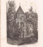 De Karlovingische kapel te Nijmegen (1870) Houtgravure, Ophalen of Verzenden