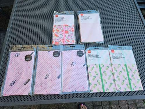 8 nieuwe stretch, rekbare boekenkaften, Diversen, Schoolbenodigdheden, Nieuw, Ophalen of Verzenden