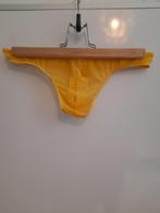 Gele heren string maat XL, Verzenden, Geel, Slip