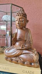 Houten Buddha, Ophalen of Verzenden, Zo goed als nieuw