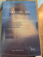 De Kunst van het Coachen - Ton Rijkers, Ophalen of Verzenden, Gelezen