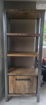 Zware Mango Houten Kast met Lade, Huis en Inrichting, Zo goed als nieuw, Met lade(s), Metaal, 25 tot 50 cm