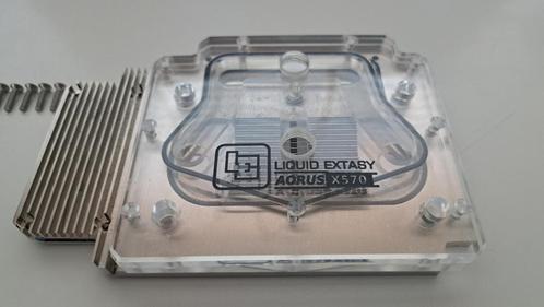 Liquid Extasy monoblock voor X470-I Aorus Pro Wifi mobo, Computers en Software, Moederborden, Zo goed als nieuw, DDR4, Ophalen