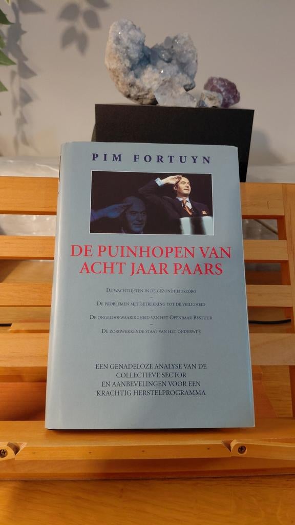 De puinhopen van acht jaar paars - Pim Fortuyn, Gelezen, Ophalen of Verzenden, Politiek en Staatkunde, Nederland