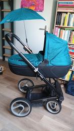 Keurige Mutsy iGo 3-in-1 kinderwagen met veel toebehoren, Ophalen, Gebruikt, Verstelbare duwstang, Combiwagen