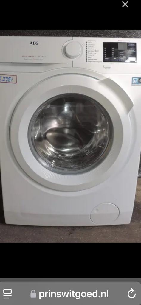 AEG 6000 serie 7kg met 6mnd garantie, Witgoed en Apparatuur, Wasmachines, Zo goed als nieuw, 8 tot 10 kg, 85 tot 90 cm, 1600 toeren of meer