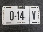 Kentekenplaat Curacao nummerbord nummerplaat License Curaçao, Ophalen of Verzenden, Gebruikt, Auto's
