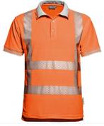 Santino Polo Werkshirt Fluor Oranje Maat S, Verzenden, Nieuw, Santino