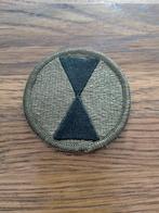 US Army 7th Infantry division patch , subdued, Verzenden, Landmacht, Amerika, Embleem of Badge