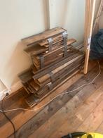 GRATIS vloerdelen, Doe-het-zelf en Verbouw, Hout en Planken, Ophalen, Minder dan 25 mm, Zo goed als nieuw, Plank