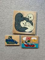 Houten puzzels speelgoed waardonder rolf, Ophalen of Verzenden, Overige figuren, Gebruikt, Beeldje of Figuurtje