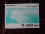 Honda VT1300CX ABS 2009 motorfiets instructie boekje VT 1300, Motoren, Ophalen of Verzenden, Honda