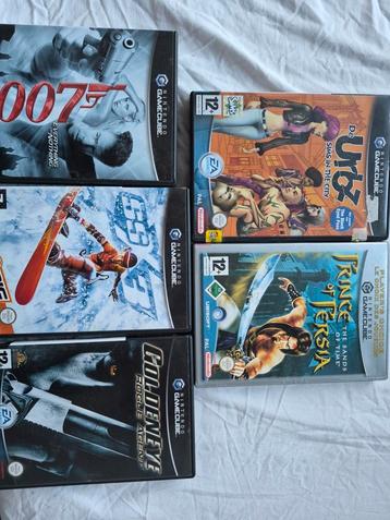 Gamecube Spellen Bundel: 007, SSX, Sims, Prince of Persia beschikbaar voor biedingen