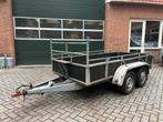 Aanhanger/ aanhangwagen/ dubbelasser/ bakwagen/ 300x130, Ophalen of Verzenden, Gebruikt