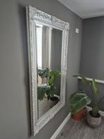Facet geslepen spiegel met zilveren lijst 145x84 cm, Huis en Inrichting, Woonaccessoires | Spiegels, Ophalen, Gebruikt, Rechthoekig
