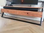 TV-meubel Massief Acacia, Huis en Inrichting, Ophalen, 100 tot 150 cm, Zo goed als nieuw, Minder dan 100 cm