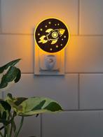 nachtlampje zoutsteen raket voor kinder en babykamer (NIEUW), Ophalen of Verzenden, Nieuw, Lamp
