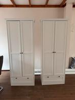 Kledingkast wit, Huis en Inrichting, Kasten | Kledingkasten, Ophalen, 150 tot 200 cm, 50 tot 75 cm, Gebruikt
