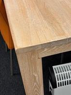 Eettafel, Huis en Inrichting, Tafels | Eettafels, Ophalen, Gebruikt, Eikenhout, 50 tot 100 cm