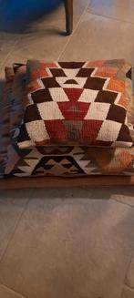 Set kelim kussens, Huis en Inrichting, Ophalen, Zo goed als nieuw, Overige kleuren, Vierkant