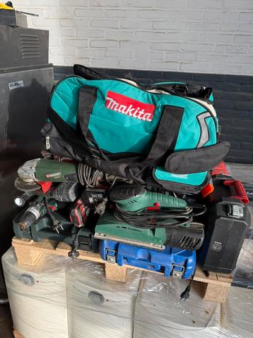 Partij gereedschap div. merken Hilti,Makita,Festool,Metabo beschikbaar voor biedingen
