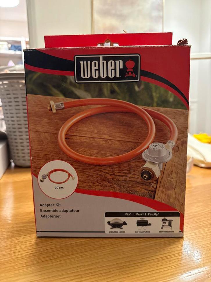 Weber Adapterset - Nieuw in doos!, Tuin en Terras, Barbecue-accessoires, Nieuw, Ophalen