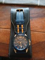 Mooi unisex horloge van Guess!, Staal, Polshorloge, Kunststof, Ophalen of Verzenden