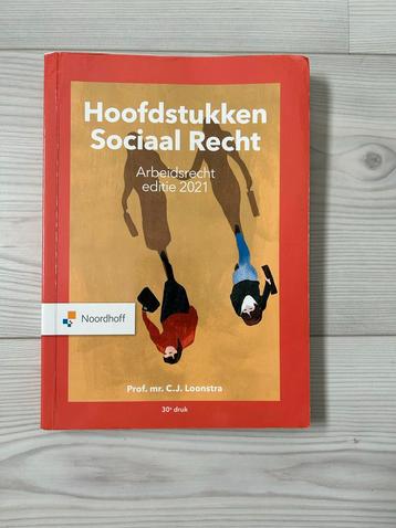 Hoofdstukken Sociaal Recht, Arbeidsrecht editie 2021 beschikbaar voor biedingen