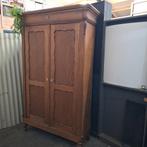 Antieke Biedermeier Meidenkast / Linnenkast - Eikenhout, Antiek en Kunst, Antiek | Meubels | Kasten, Ophalen