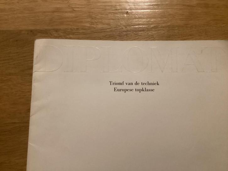 Opel Diplomat Brochure -, Boeken, Auto's | Folders en Tijdschriften, Gelezen, Opel, Ophalen of Verzenden