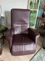 Comfortabele bruine lounge stoel - Gebruikt, Huis en Inrichting, Ophalen, Gebruikt, 75 tot 100 cm, Modern